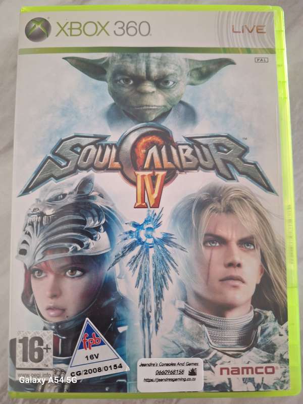 - CLEARANCE SALE! -  Soulcalibur IV (XBOX 360) - NEXT BUSINESS DAY SHIPPING!