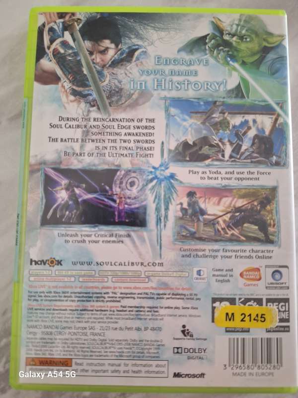 - CLEARANCE SALE! -  Soulcalibur IV (XBOX 360) - NEXT BUSINESS DAY SHIPPING!