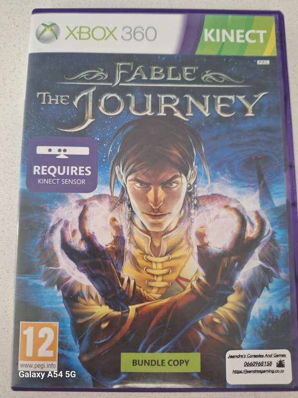- CLEARANCE SALE!  Kinect Sensor with FABLE:THE JOURNEY Game (XBOX 360) / XBOX 360 KINECT WITH GAME