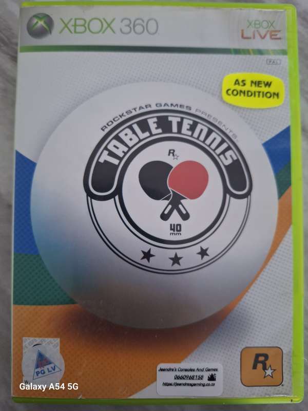 - CLEARANCE SALE! -  Table Tennis (XBOX 360) - NEXT BUSINESS DAY SHIPPING!