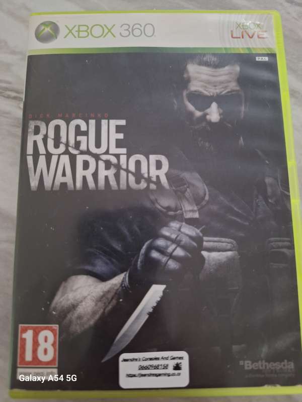 - CLEARANCE SALE! -  Dick Marcinko Rogue Warrior (XBOX 360) - NEXT BUSINESS DAY SHIPPING!