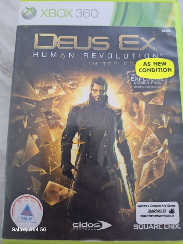 Deus Ex : Human Revolution - Limited Edition (XBOX 360) - NEXT BUSINESS DAY SHIPPING!