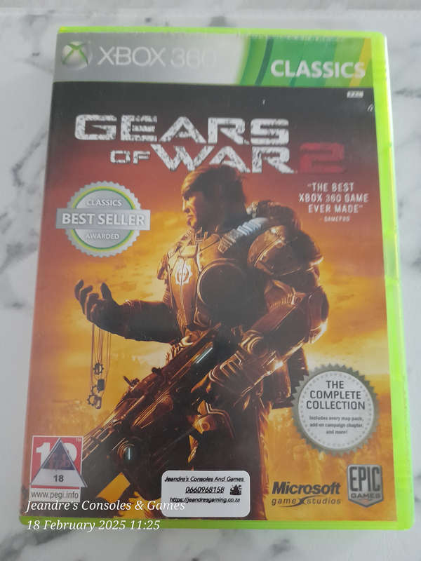 - CLEARANCE SALE! - Gears of War 2 - Classics (XBOX 360) - NEXT BUSINESS DAY SHIPPING!
