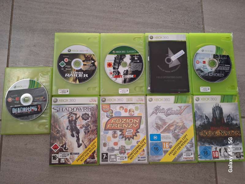 XBOX 360 GAMES AUCTION! @ R1 START - NEXT BUSINESS DAY SHIPPING!