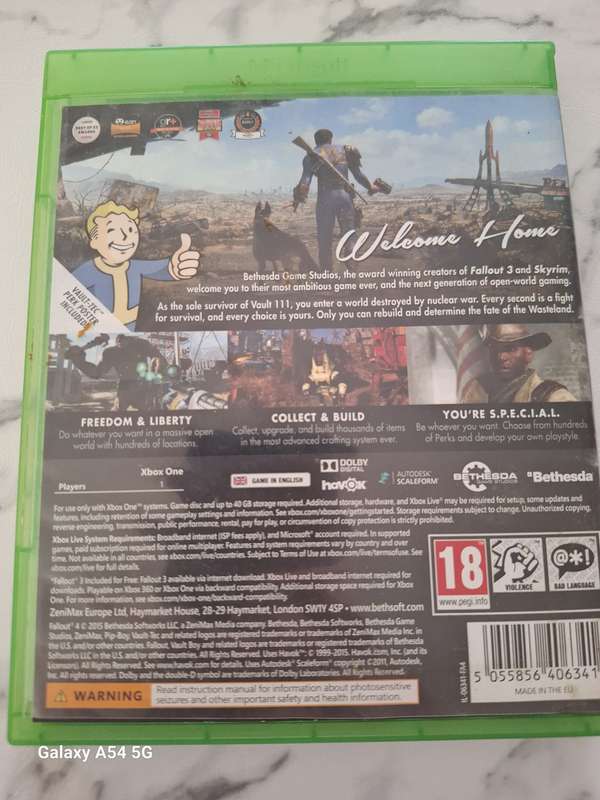 Fallout 4 (XBOX ONE) - NEXT BUSINESS DAY SHIPPING!