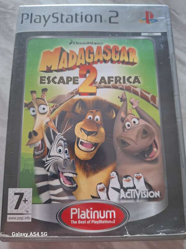 DreamWorks Madagascar: Escape 2 Africa - Platinum (PS2) - NEXT BUSINESS DAY SHIPPING!