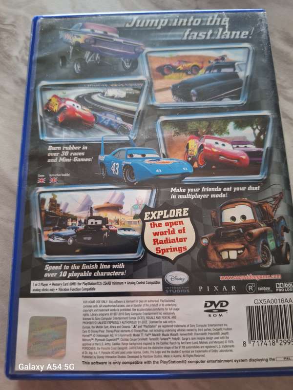 Disney Pixar Cars (PS2)