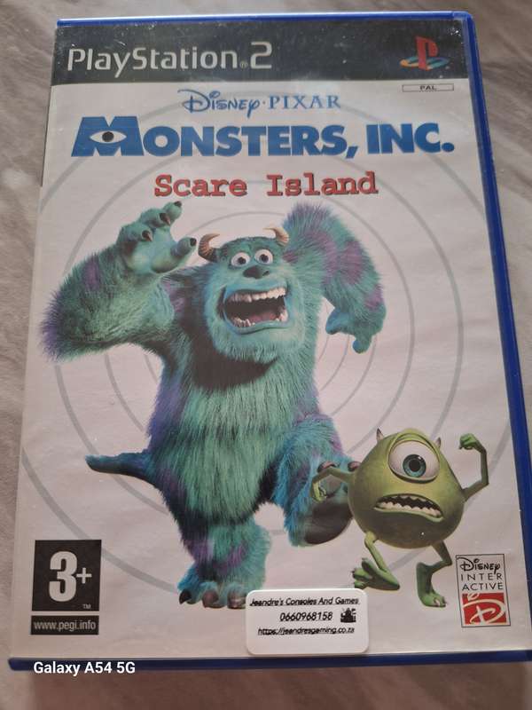 Disney/Pixar Monsters, Inc.  Scare Island (PS2)