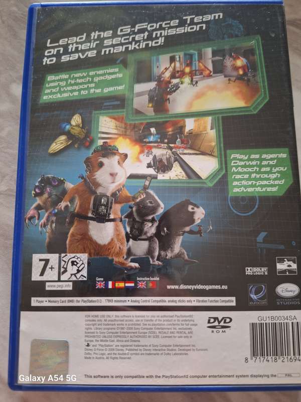 Disney G-Force (PS2) - NEXT BUSINESS DAY SHIPPING!