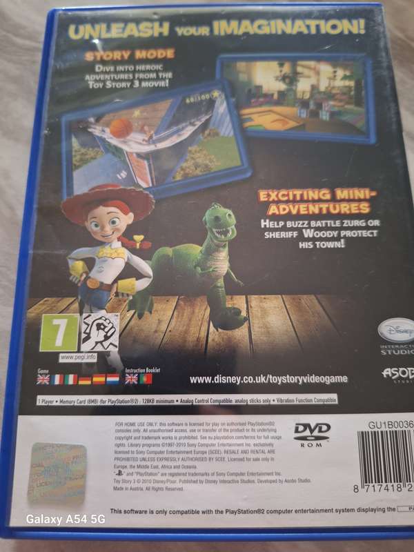 Disney/Pixar Toy Story 3 (PS2) - NEXT BUSINESS DAY SHIPPING!