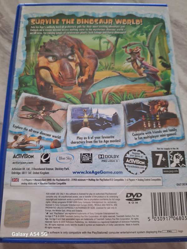 Ice Age 3 Dawn of the Dinosaurs (PS2)