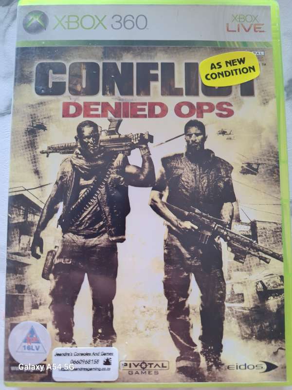 CONFLICT: Denied OPS (XBOX 360) - NEXT BUSINESS DAY SHIPPING!
