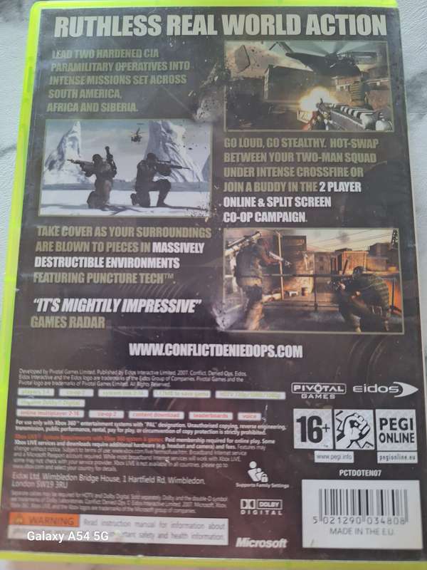 CONFLICT: Denied OPS (XBOX 360) - NEXT BUSINESS DAY SHIPPING!