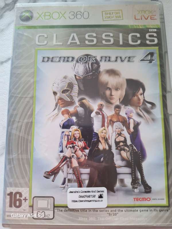 Dead or Alive 4- Classics (XBOX 360) - NEXT BUSINESS DAY SHIPPING!