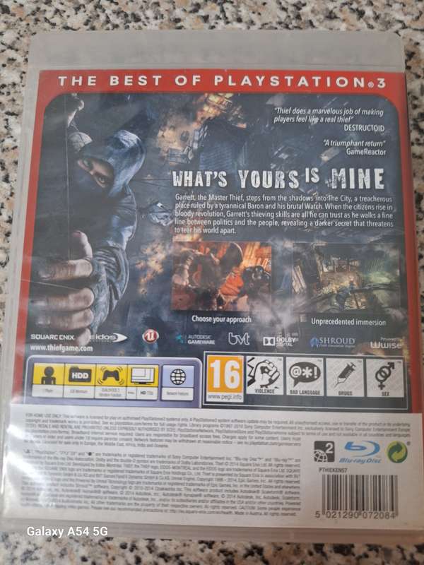 Thief- Essentials (PS3) - NEXT BUSINESS DAY SHIPPING!