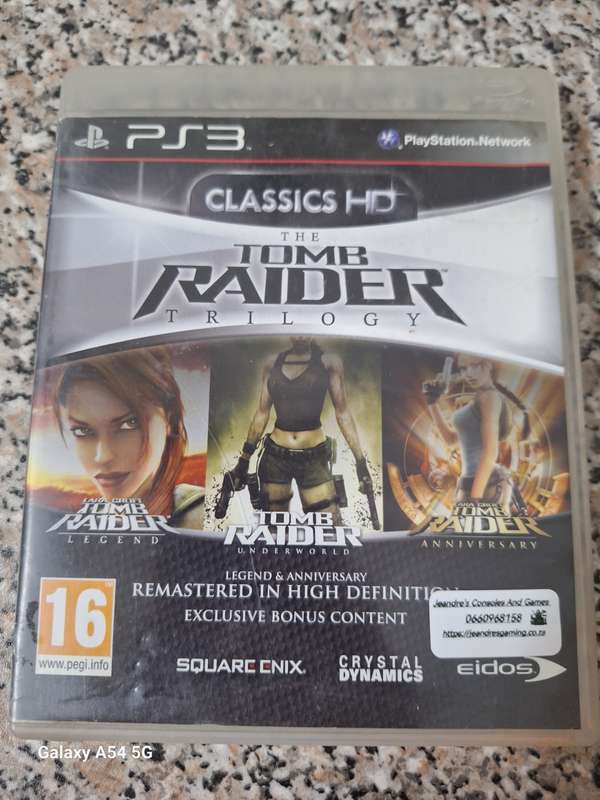 The Tomb Raider Trilogy (PS3) - NEXT BUSINESS DAY SHIPPING!