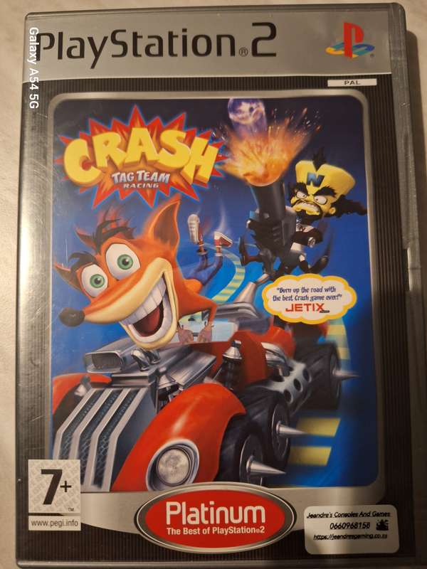 Crash: Tag Team Racing (Platinum) (PS2) - NEXT BUSINESS DAY SHIPPING!