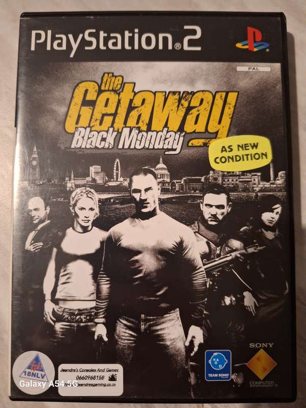 The Getaway: Black Monday (PS2) - NEXT BUSINESS DAY SHIPPING!