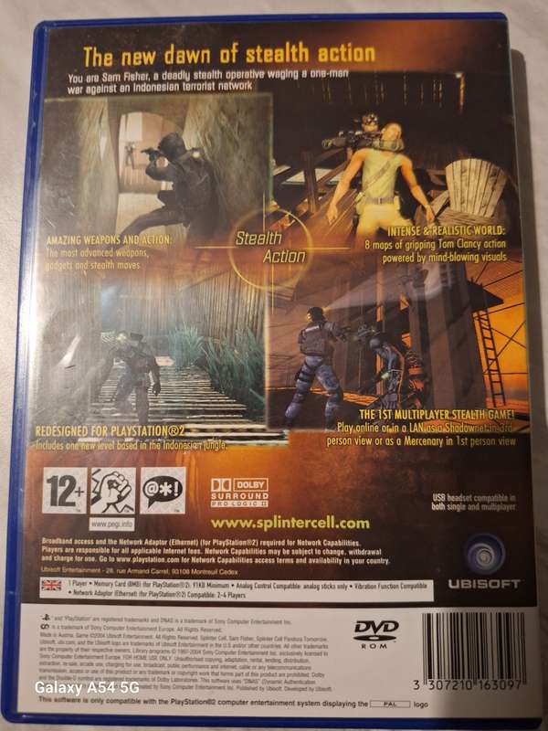 Tom Clancy's Splinter Cell: Pandora Tomorrow (PS2)