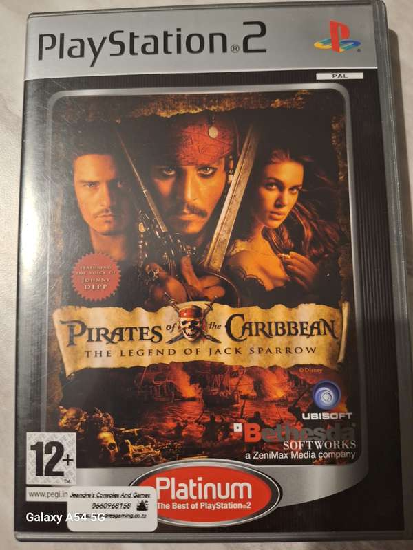 Pirates of the Caribbean: The Legend of Jack Sparrow (Platinum) (PS2) - NEXT BUSINESS DAY SHIPPING!