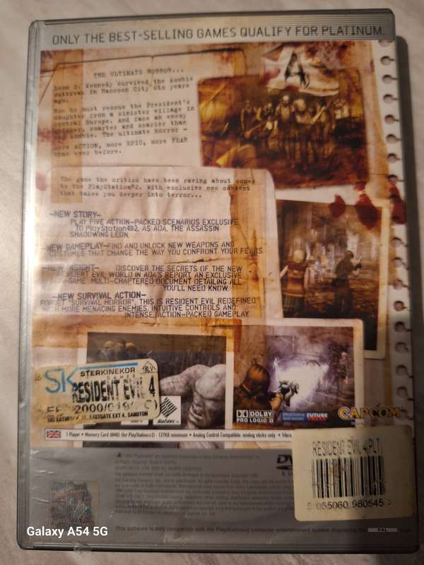 Resident Evil 4 (Platinum) (PS2) - NEXT BUSINESS DAY SHIPPING!