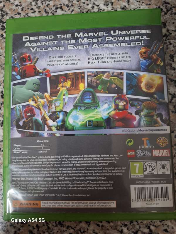 LEGO Marvel Super Heroes (XBOX ONE) - NEXT BUSINESS DAY SHIPPING!