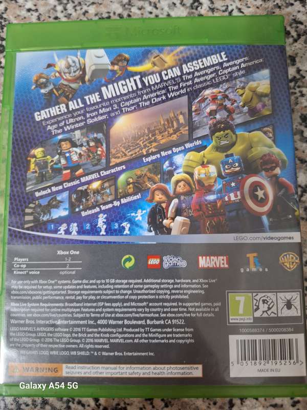 LEGO Marvel Avengers (XBOX ONE) - NEXT BUSINESS DAY SHIPPING!