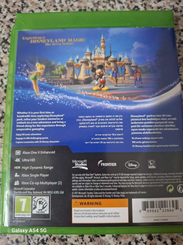 Disneyland Adventures (XBOX ONE) - NEXT BUSINESS DAY SHIPPING!