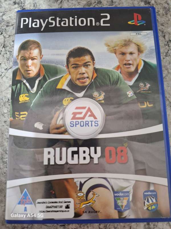 EA SPORTS Rugby 08 (PS2) - NEXT BUSINESS DAY SHIPPING!