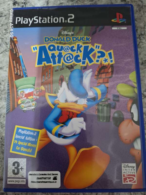 Disney's Donald Duck Quack Attack (PS2) - NEXT BUSINESS DAY SHIPPING!