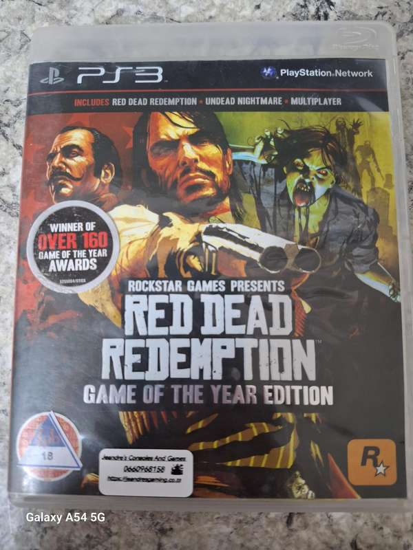 Red Dead Redemption: Game of the Year Edition (PS3) - NEXT BUSINESS DAY SHIPPING!