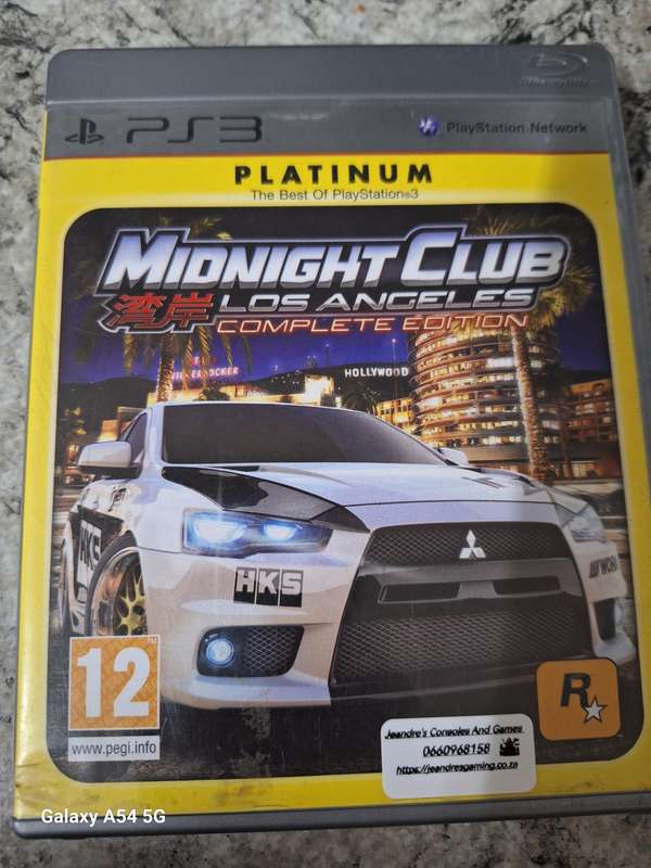 Midnight Club Los Angeles Complete Edition - Platinum (PS3) - NEXT BUSINESS DAY SHIPPING!