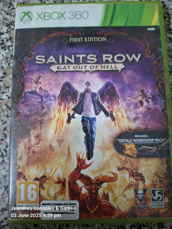 Saints Row: Gat out of Hell- First Edition (XBOX 360)
