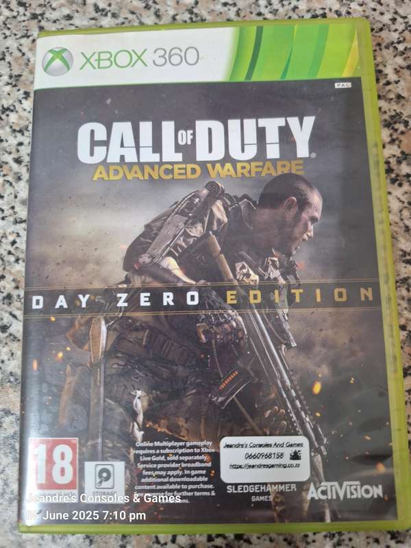 Call of Duty Advanced Warfare- Day Zero Edition (XBOX 360)