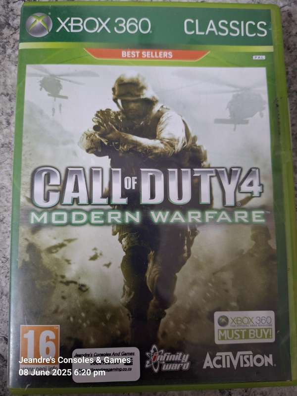 Call of Duty 4: Modern Warfare- Classics (XBOX 360)