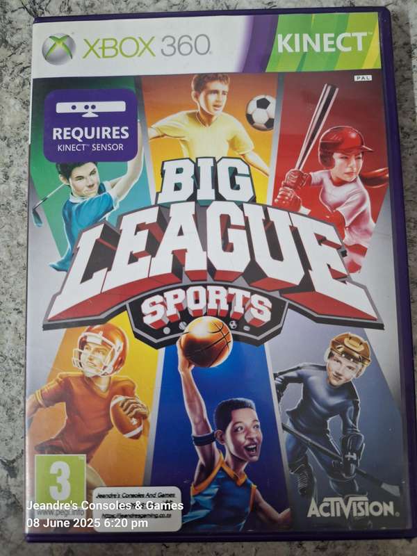 Big League Sports (XBOX 360) (REQUIRES KINECT SENSOR)