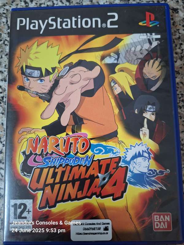 NARUTO Shippuden Ultimate Ninja 4 (PS2)