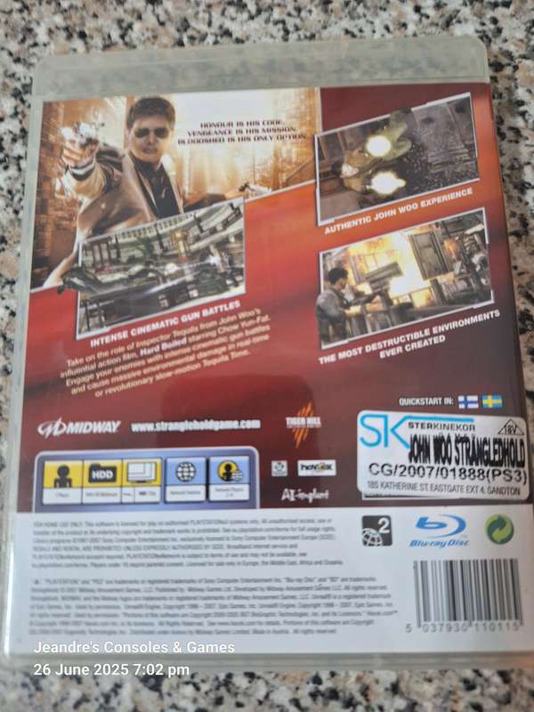 John Woo Presents Stranglehold (PS3)