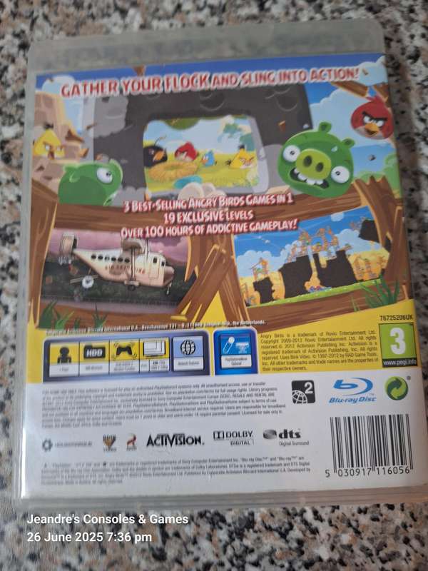 Angry Birds Trilogy (PS3)
