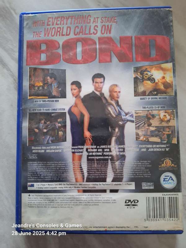 James Bond 007: Everything or Nothing (PS2)