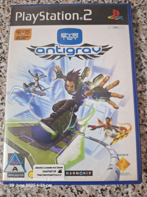 EyeToy: AntiGrav (EYETOY USB CAMERA REQUIRED) (PS2)