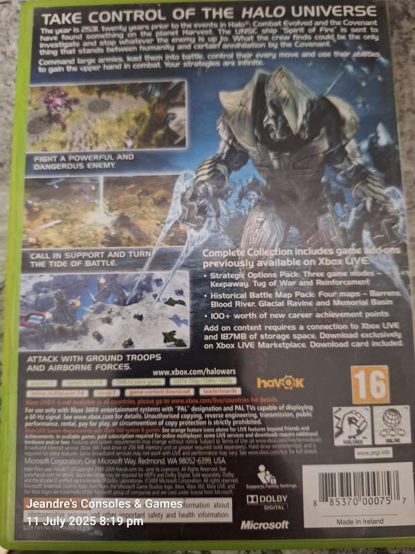 Halo Wars- Classics (XBOX 360)