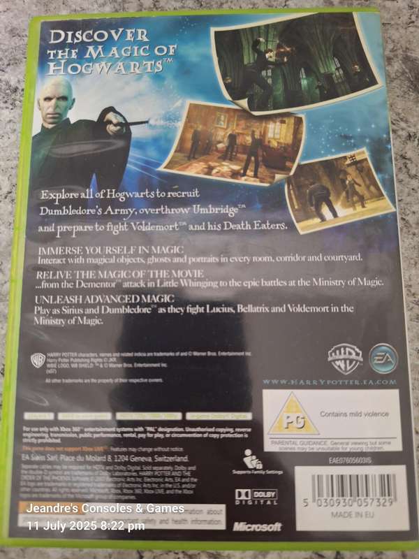 Harry Potter and the Order of the Phoenix (XBOX 360)