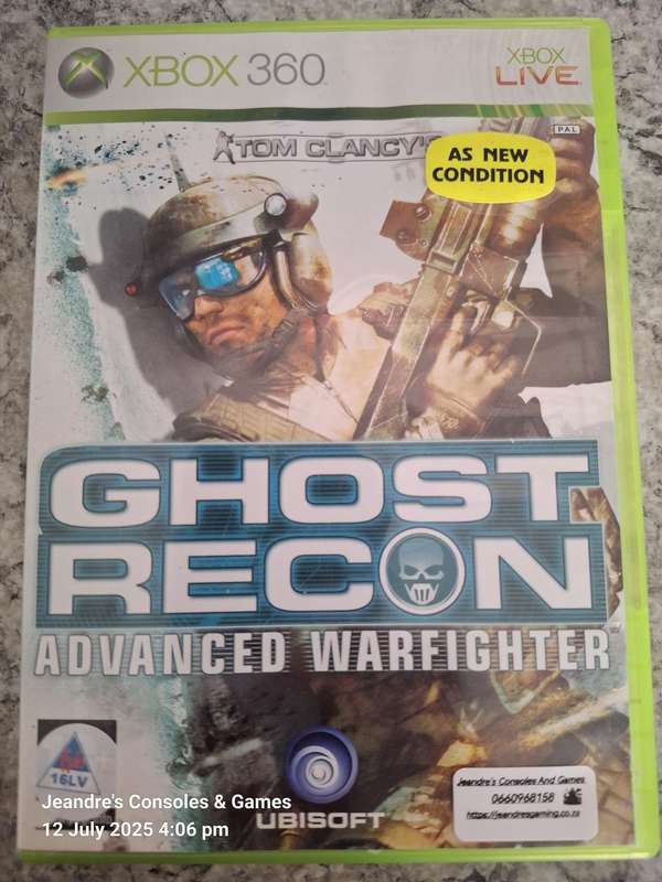 Tom Clancy's Ghost Recon Advanced Warfighter (XBOX 360)