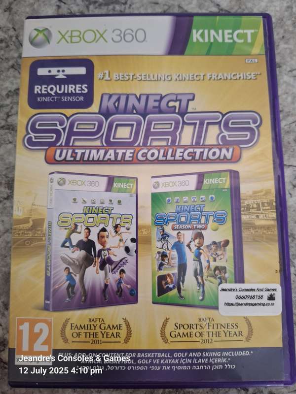 KINECT Sports- Ultimate Collection (XBOX 360) (REQUIRES KINECT SENSOR)