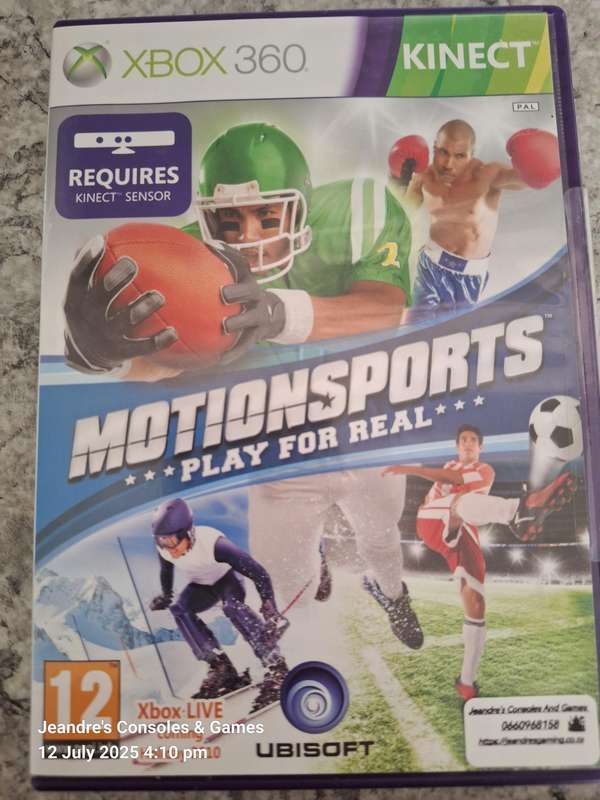 Motionsports: Play for Real (XBOX 360) (REQUIRES KINECT SENSOR)