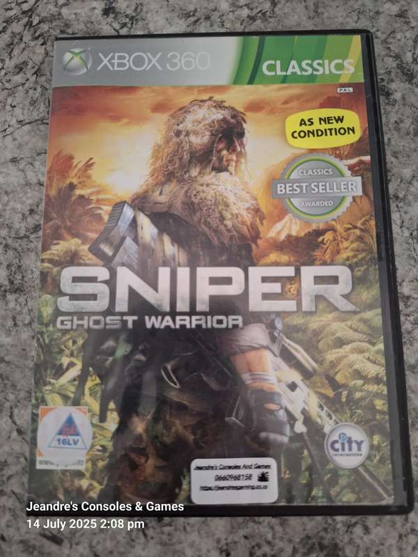 SNIPER: Ghost Warrior- Classics (XBOX 360)