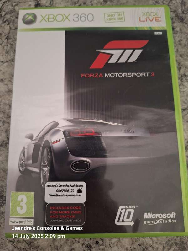 FORZA Motorsport 3 (XBOX 360)