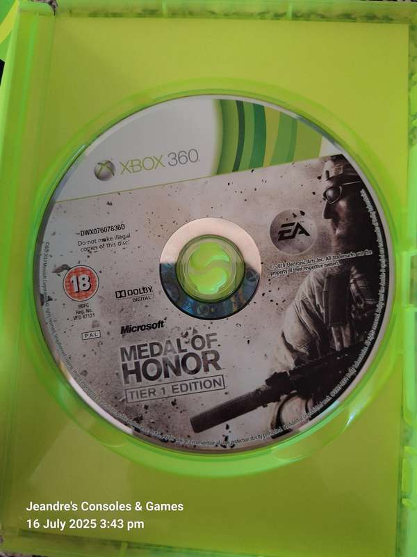 Medal of Honor- Tier 1 Edition (XBOX 360)