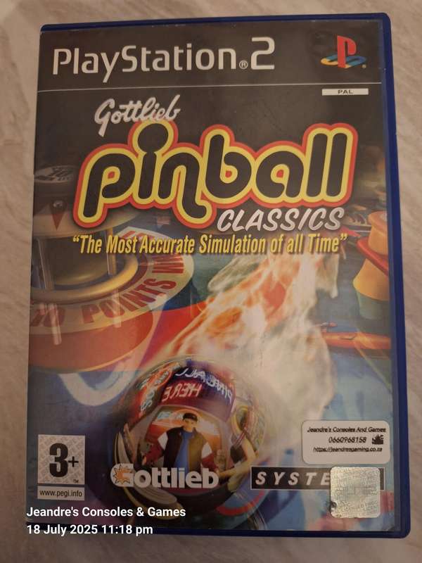 Gottlieb Pinball Classics (PS2)